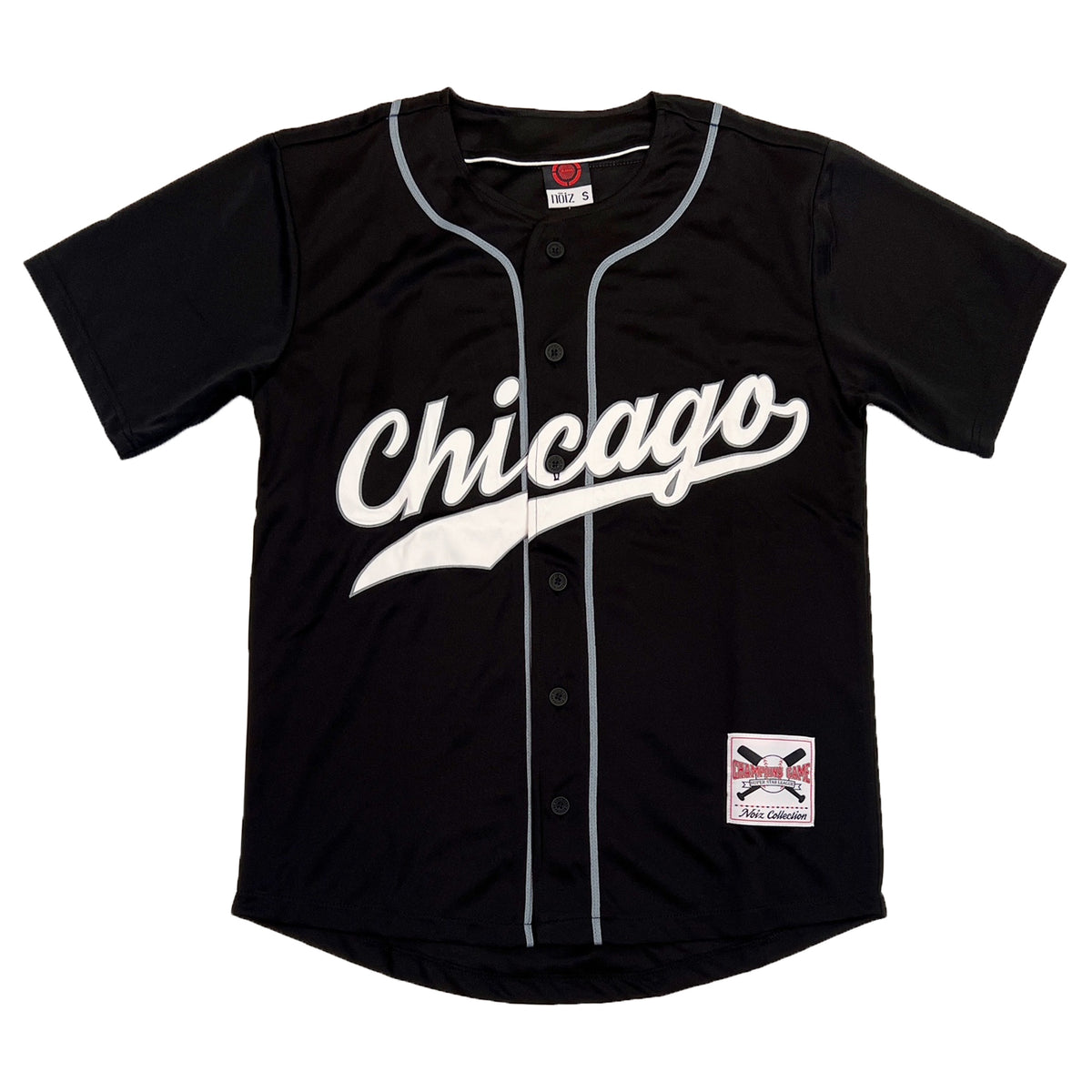 Noiz New York Baseball Jersey (Royal/Orange) S