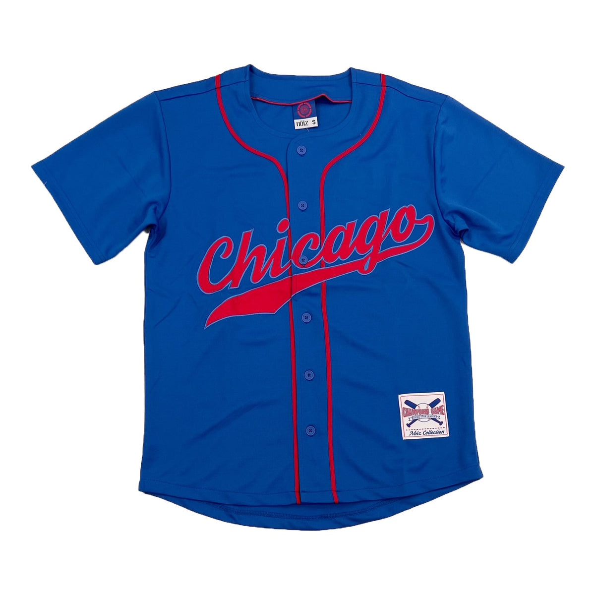 Noiz Chicago Baseball Jersey (Black/White) XL