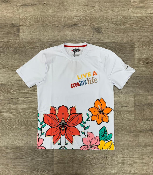 BKYS Live a Creative Life Tee (White)