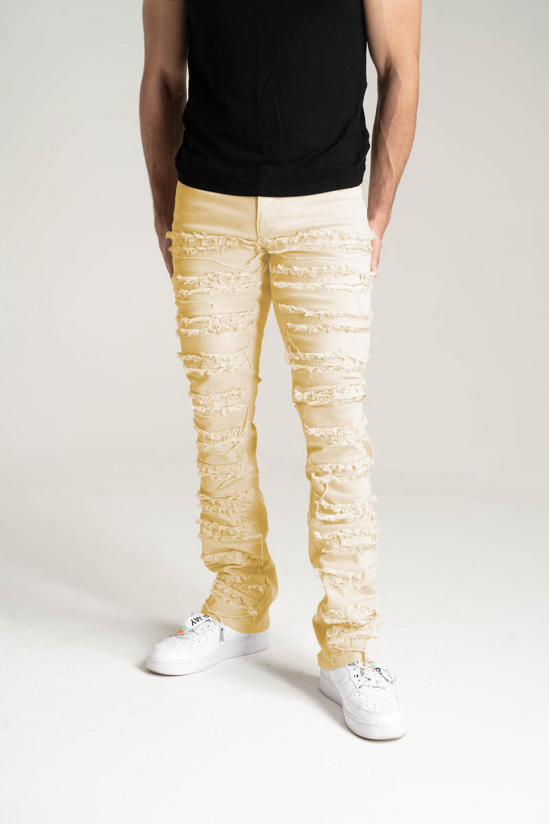 Spark Premium Stretch Stacked Jean (Taupe) 