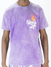 Rebel Minds Acid Washed Follow The Light Tee