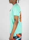 Rebel Minds Multi Tiger Tee (Mint)