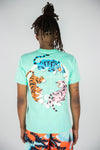 Rebel Minds Multi Tiger Tee (Mint)