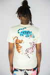 Rebel Minds Multi Tiger Tee (Cream)