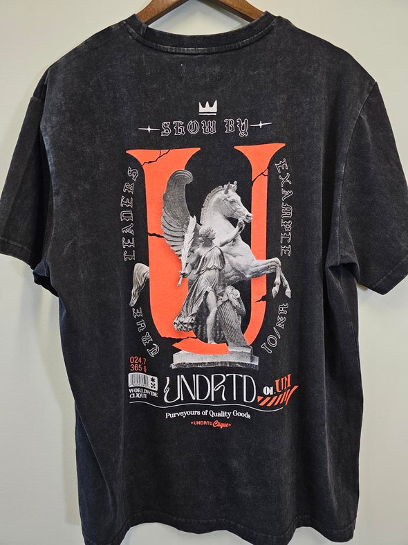 Highly Undrtd True Leaders Washed Tee (Black)