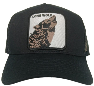 H2H Lone Wolf Turcker Hat (Black/Black)