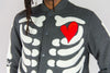 Rebel Minds Skeleton Melton Jacket