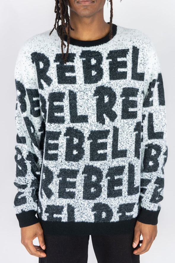 Rebel Minds Crewneck Sweater (Black)