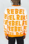 Rebel Minds Crewneck Sweater (Orange)