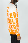 Rebel Minds Crewneck Sweater (Orange)