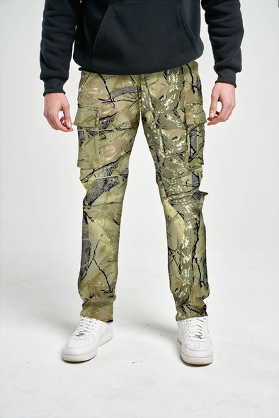 Spark Cargo Pant (Grey Camo)