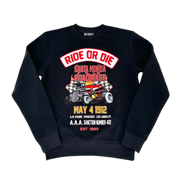 Black Pike Ride or Die Crewneck (Black)