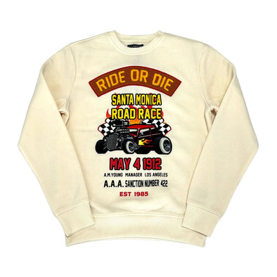 Black Pike Ride or Die Crewneck (Natural)