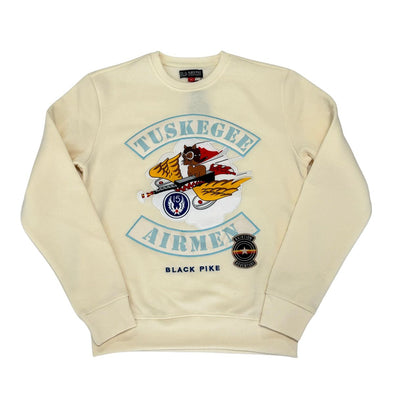 Black Pike Tuskegee Crewneck (Natural)