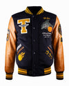 TOP GUN® "SHARK" VARSITY JACKET (Navy)