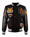 TOP GUN® "WILDCATS" VARSITY JACKET (Black)