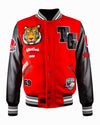 TOP GUN® "WILDCATS" VARSITY JACKET (Red)