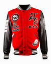 TOP GUN® NEW "FLYING LEGEND" VARSITY JACKET (Red)