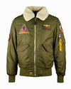 TOP GUN® "ATLANTIC FLEET" NYLON JACKET (Olive)