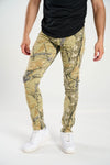 Spark Stretch Camo Jean (Grey)