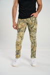 Spark Stretch Biker Camo Jean (Grey)