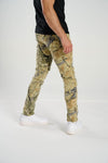 Spark Stretch Biker Camo Jean (Grey)