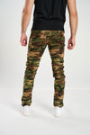 Spark Stretch Biker Camo Jean (Wood Camo)