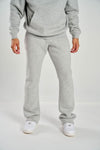 Taker Essential Premium Fleece Stacked Pants (Grey)