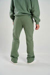 Taker Essential Premium Fleece Stacked Pants (Olive)