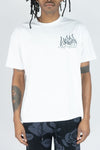 Rebel Minds Hustle Rose Oversized Tee (White)