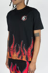 Rebel Minds Frame 8 Ball Oversized Tee (Black)