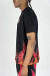 Rebel Minds Frame 8 Ball Oversized Tee (Black)