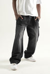 Taker Baggy Fit Premium Workwear Jean (Black Ash)