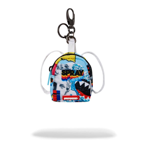 Sprayground Collage of Random Backpack Keychain