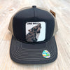 H2H Lone Wolf Turcker Hat (Black/Olive)