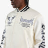 Copper Rivet Heavenly Varsity Jacket (Cream)