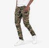 Copper Rivet Ripstop Multi Pocket Cargo Pants (Wood Camo)