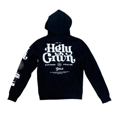 Highly Undrtd High Grown Hoodie (Black)