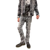 Taker Camo Pattern Patch Stacked Jean (Black)