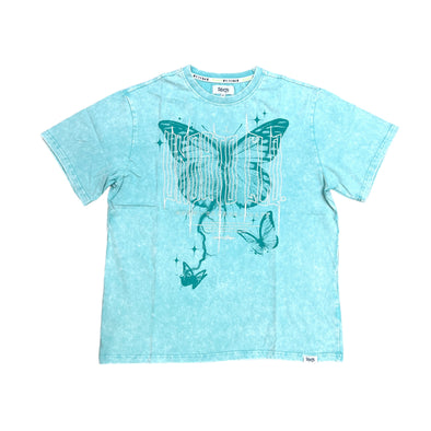 Highly Undrtd Butterfly Washed Tee (Washabi)