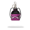 Sprayground Smash Logo Viola Backpack Keychain