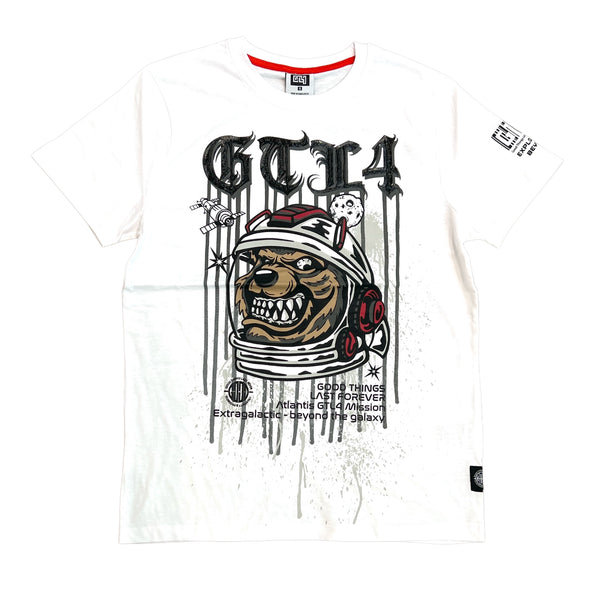 GLT4 Gel Print Astronut Tee (White)