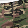 Copper Rivet Ripstop Multi Pocket Cargo Pants (Wood Camo)