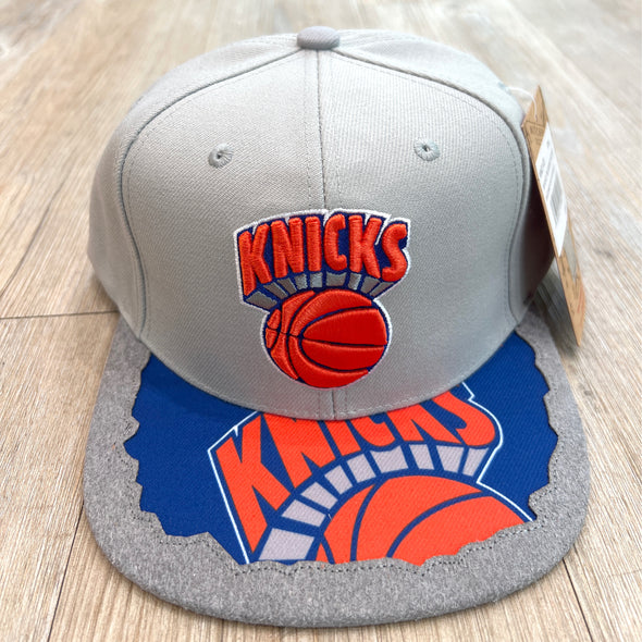 Mitchell & Ness NBA Munch New York Knicks Snapback Hat