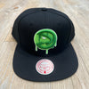 Mitchell & Ness NBA Slime Drip Atlanta Hawks Snapback Hat