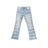 Spark Boy's Ripped Stacked Jean (Light Blue)