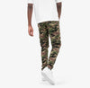 Copper Rivet Ripstop Multi Pocket Cargo Pants (Wood Camo)