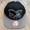 Mitchell & Ness NBA Crooked Path Brooklyn Nets Snapback Hat