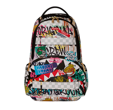 Sprayground Create Another Day Skateboard-Strap Backpack