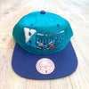 Mitchell & Ness NBA Varsity Letter Charlotte Hornets Snapback Hat